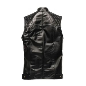 Men Leather Vest