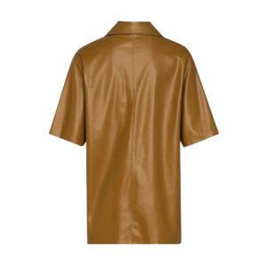 Men Leather Shirt