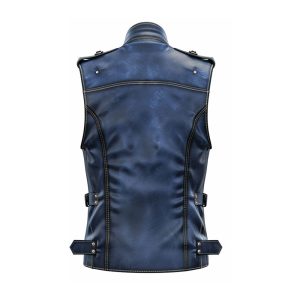 Men Leather Vest