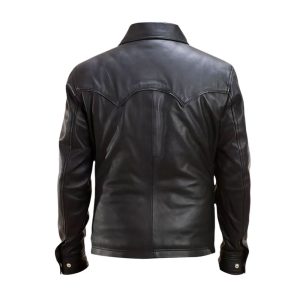 Women Leather Shirt