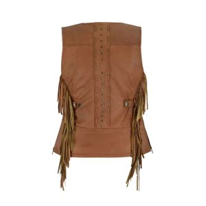 Women Leather Vest