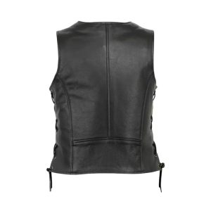 Women Leather Vest
