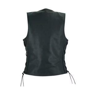 Women Leather Vest