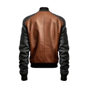 Leather Bomber Jacket