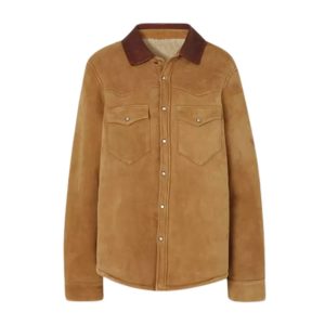 Women Leather Shirt