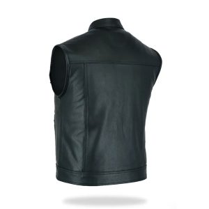 Men Leather Vest