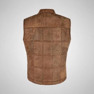 Men Leather Vest